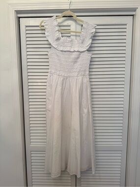 Aritzia White Off the shoulder Wilfred dress Medium